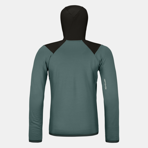 ORTOVOX FLEECE GRID HOODY M Hoodies ORTOVOX